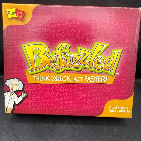 BEFUZZLED Think Quick, Act Faster Fun Q Family Fun Game - Picture 1 of 6